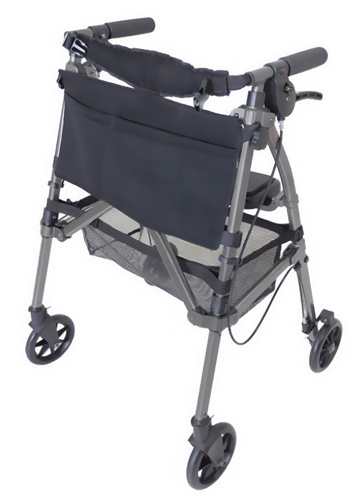 EZ Fold N Go Rollator - Dark Grey